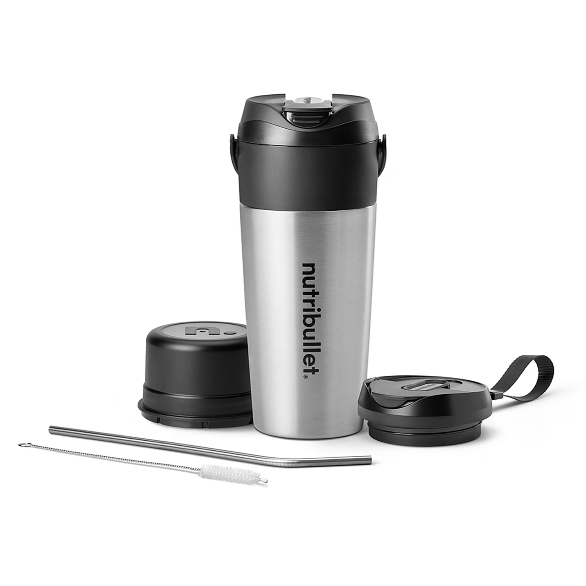 nutribullet Flip Portable Blender, Stainless Steel