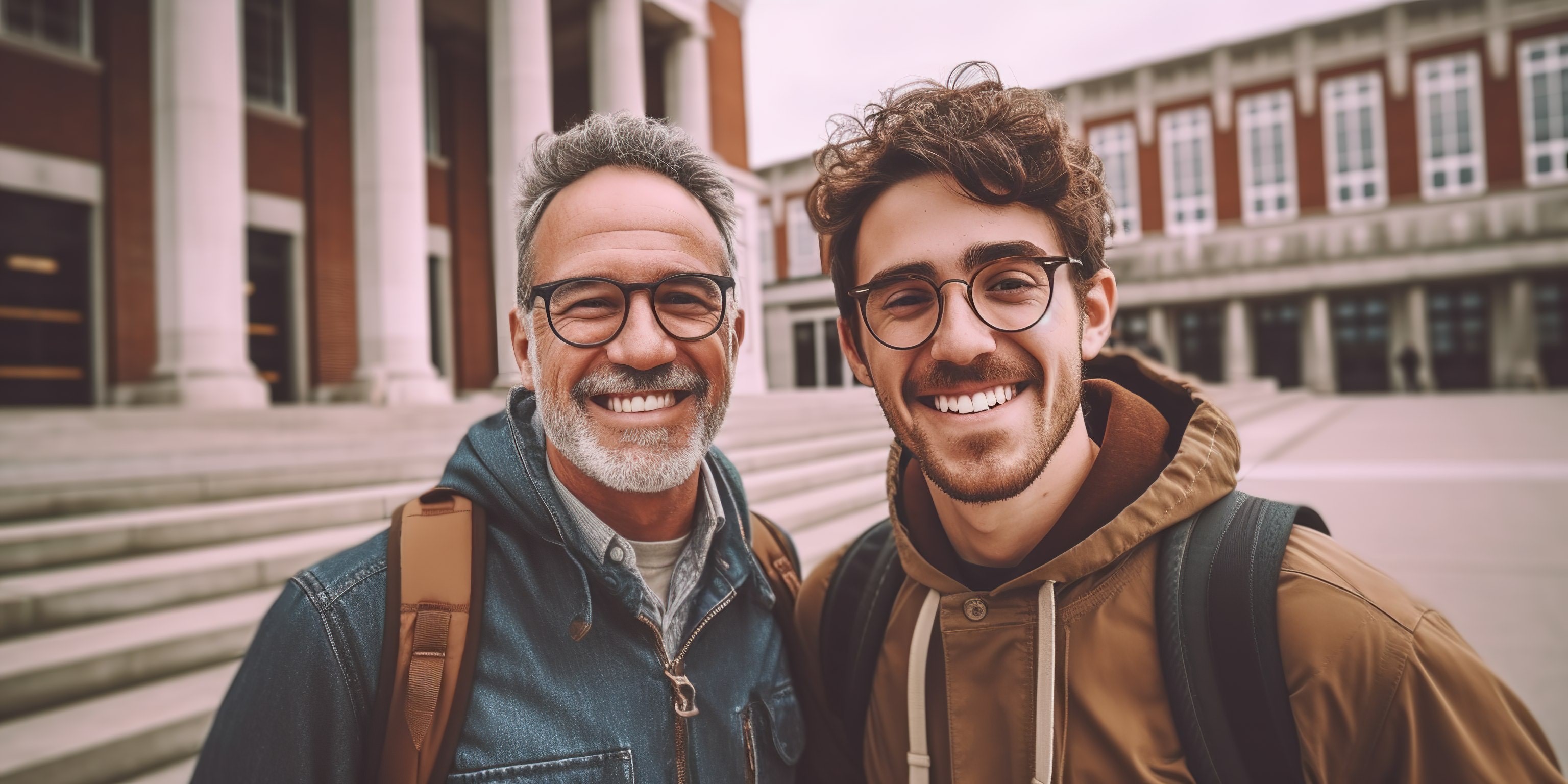 Estudantes durante programa de intercâmbio no exterior