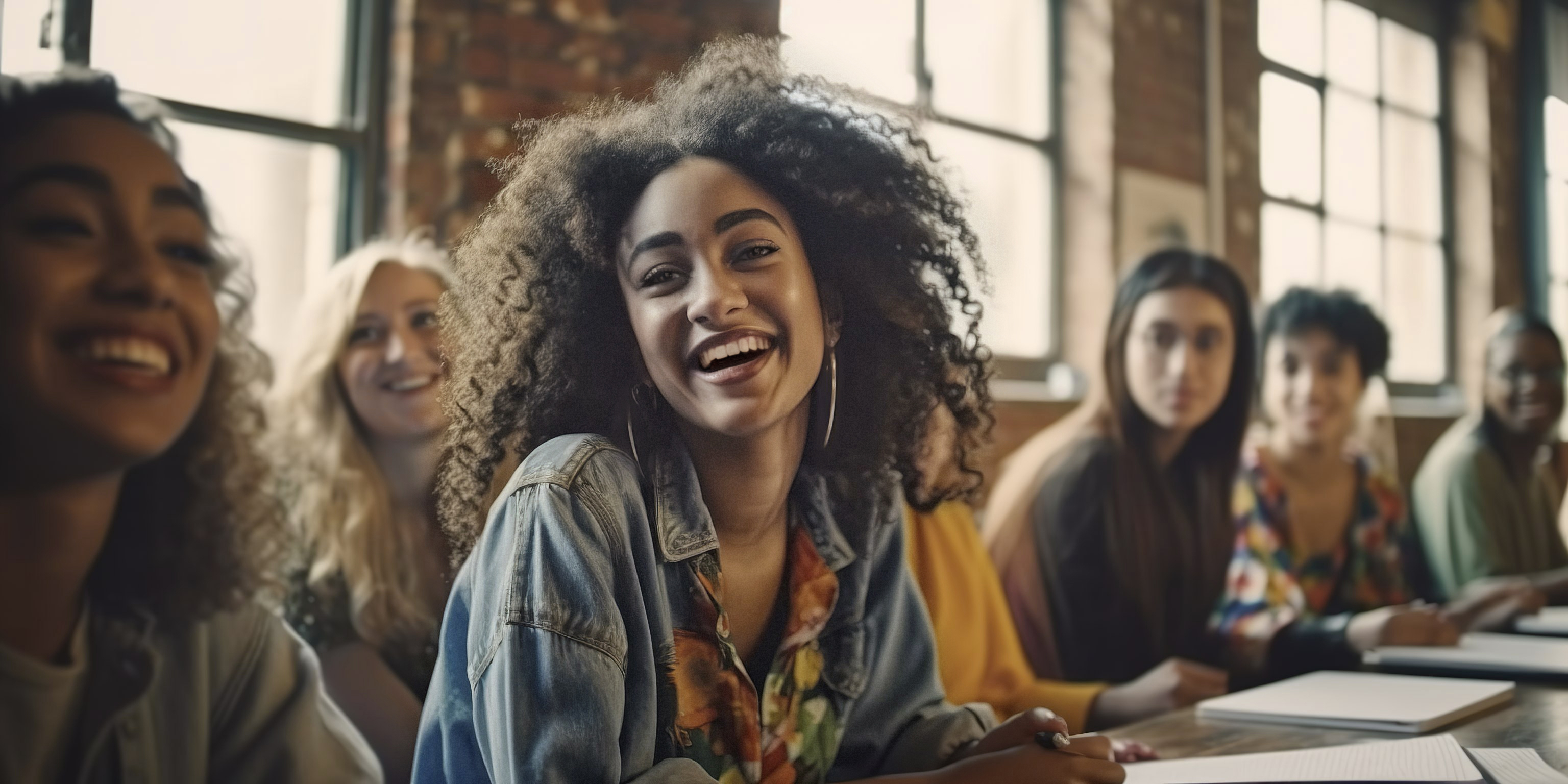 Estudantes durante programa de intercâmbio cultural no exterior