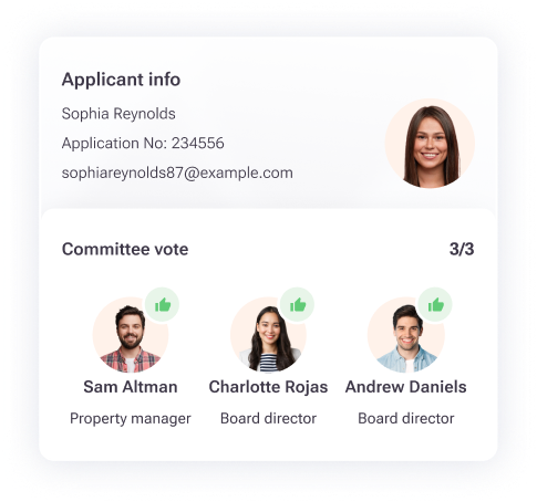 Send reports to a screening committee, facilitating structured decision-making with voters and deciders. Streamline communication, voting, and finalization. QuickApprove Plus is the ideal solution for organizations that value collaborative decision-making. It facilitates a transparent, efficient process, ensuring that all voices are heard and consensus is reached quickly.