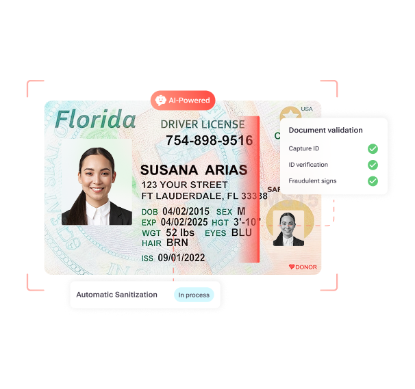 Included in all our bundles, IDVerify Basic simplifies the verification process by quickly capturing and validating the ID against the applicant's submitted information. It provides a redacted copy of the ID in the final report, ensuring privacy and security.