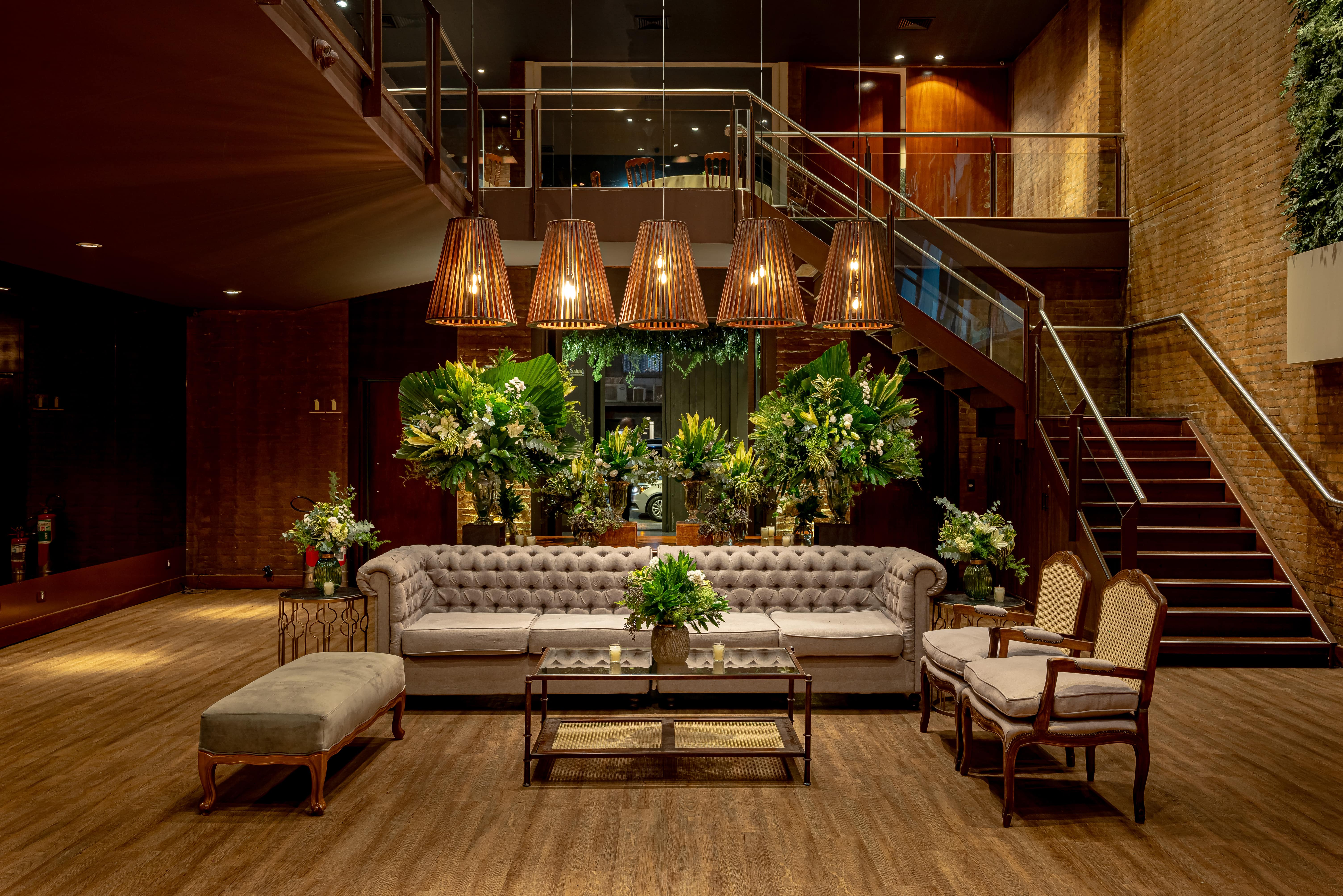 Evento corporativo realizado no espaço Bisutti Casa Do Ator