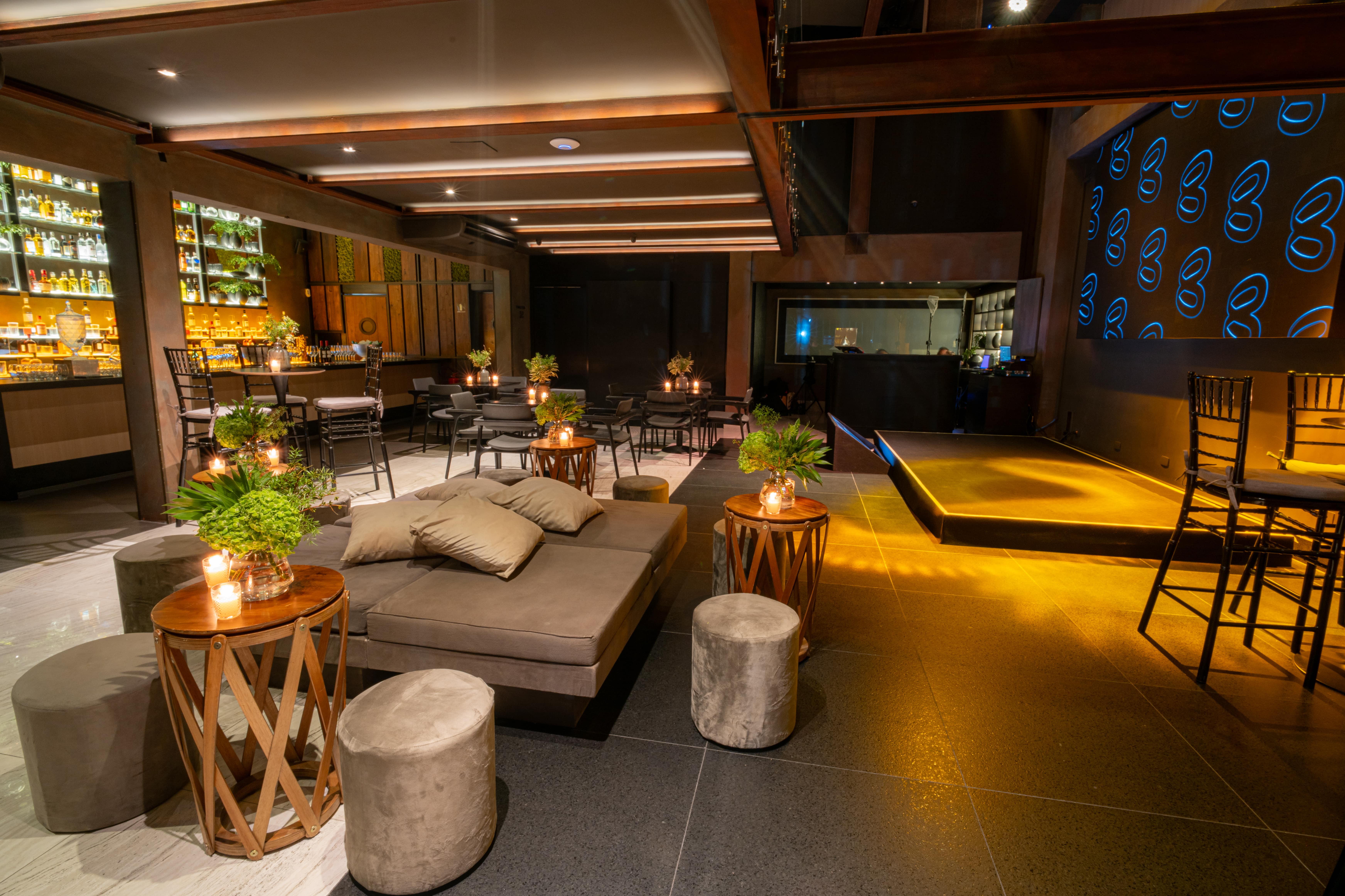 Evento corporativo realizado no espaço Bisutti Viale 441