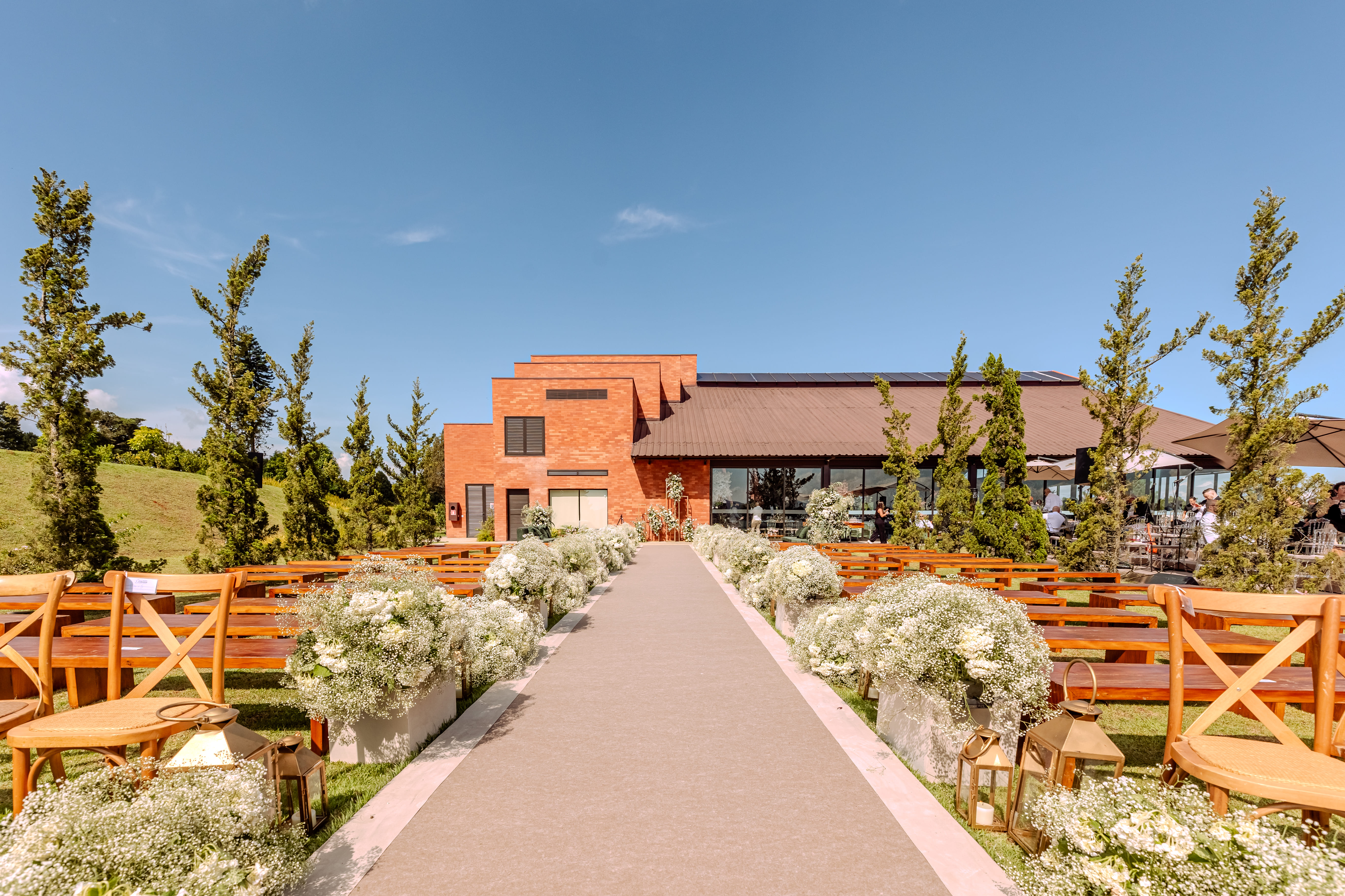 Evento de casamento destination (destination wedding) no espaço Chez Bisutti Lake Paradise