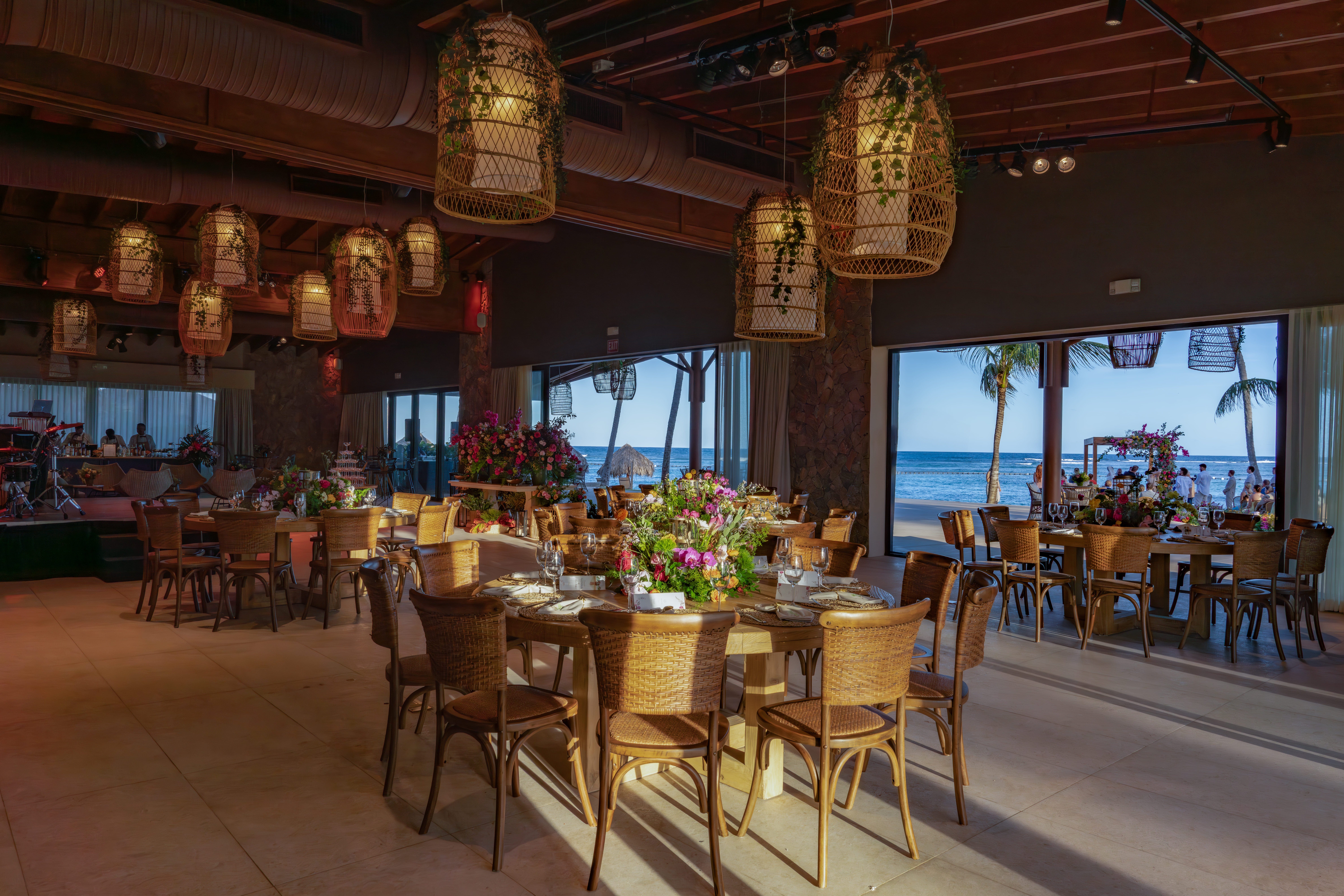 Evento de casamento destination (destination wedding) no espaço Chez Bisutti Punta Cana