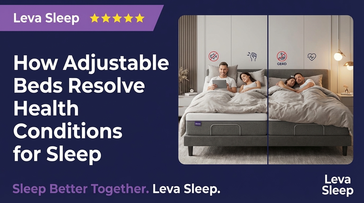 How Adjustable Beds Resolve Health Conditions for Sleep