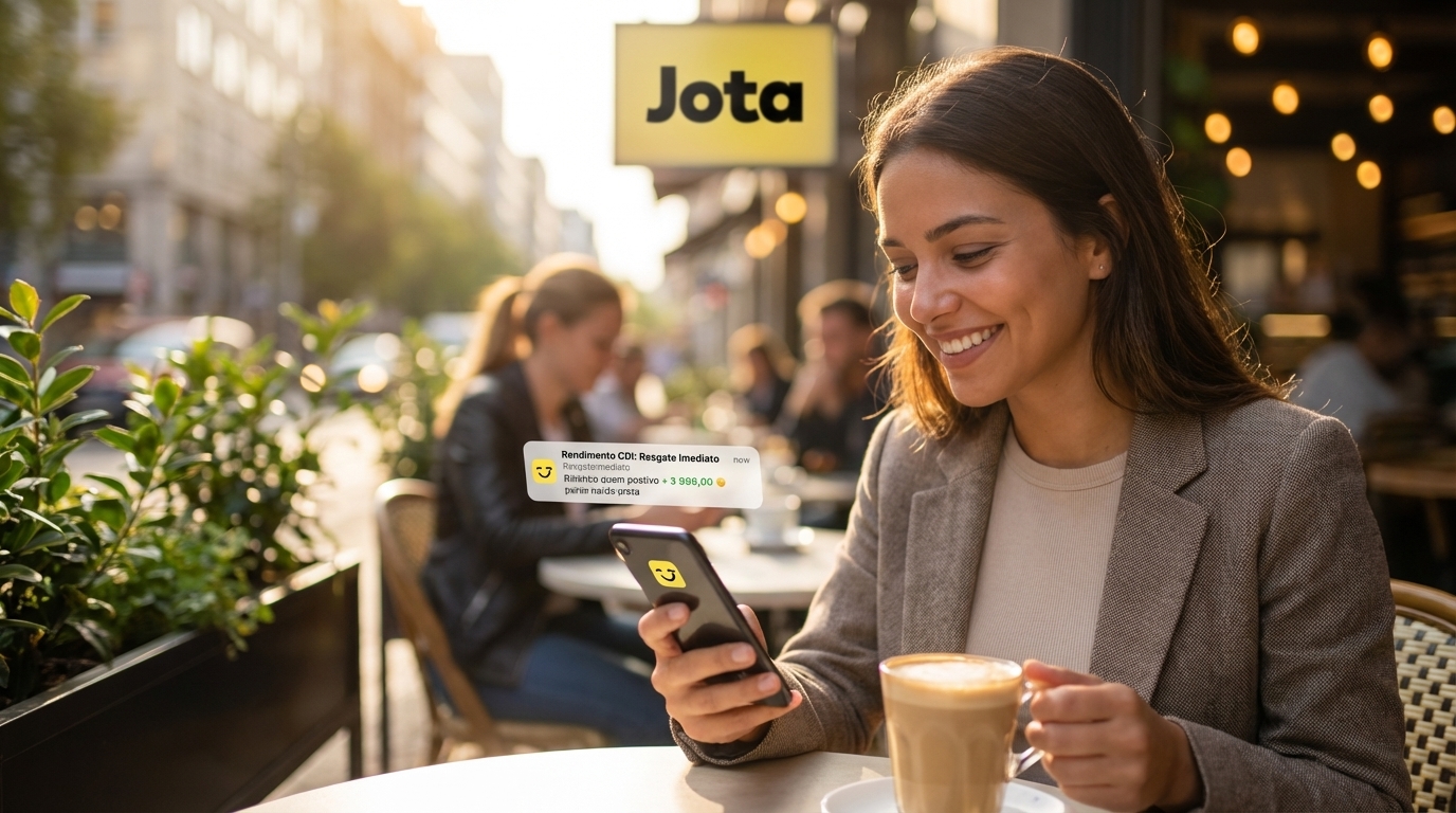 Rendimento CDI resgate imediato disponível no Jota