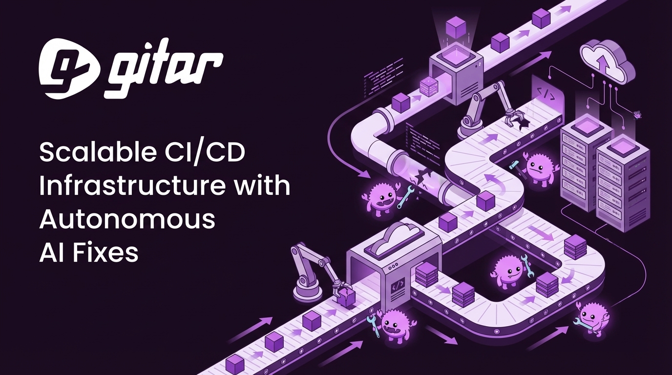 Scalable CI/CD Infrastructure with Autonomous AI Fixes