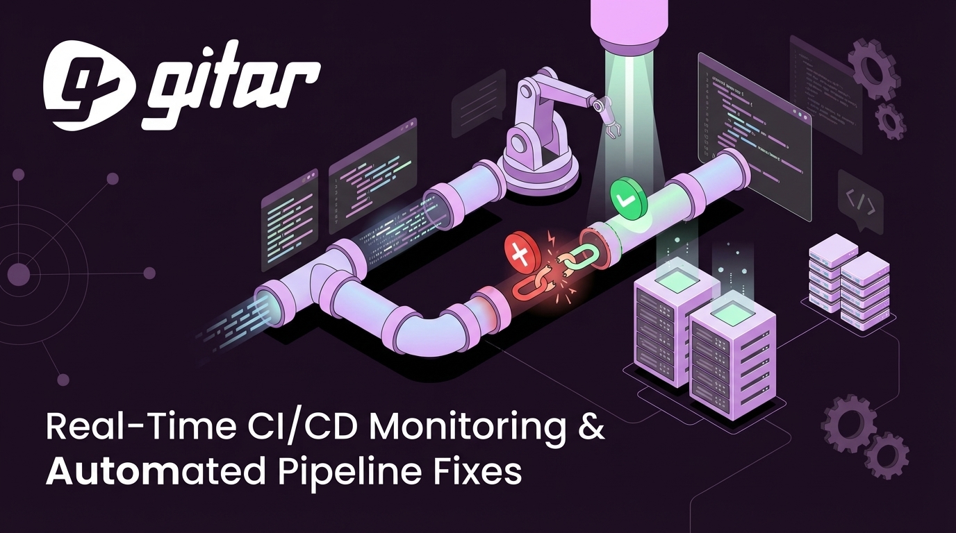 Real-Time CI/CD Monitoring & Automated Pipeline Fixes