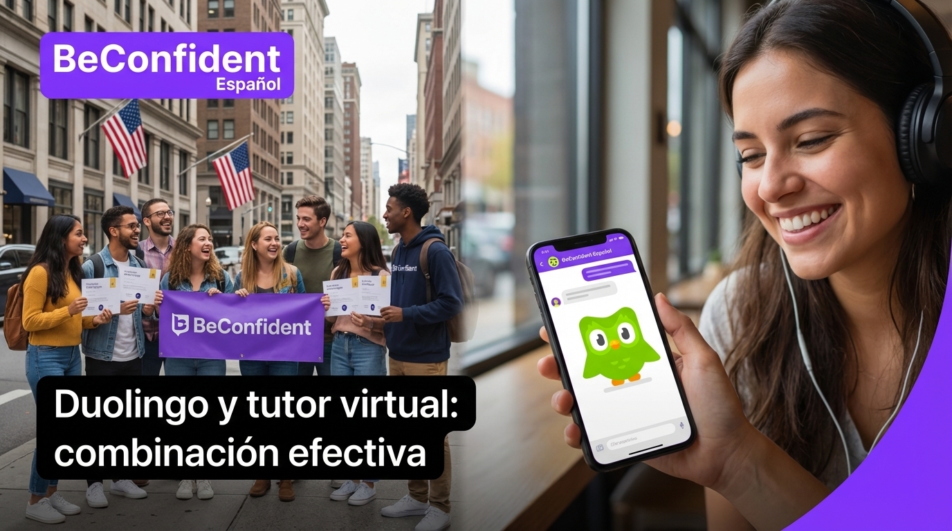 Duolingo y tutor virtual: combinación efectiva