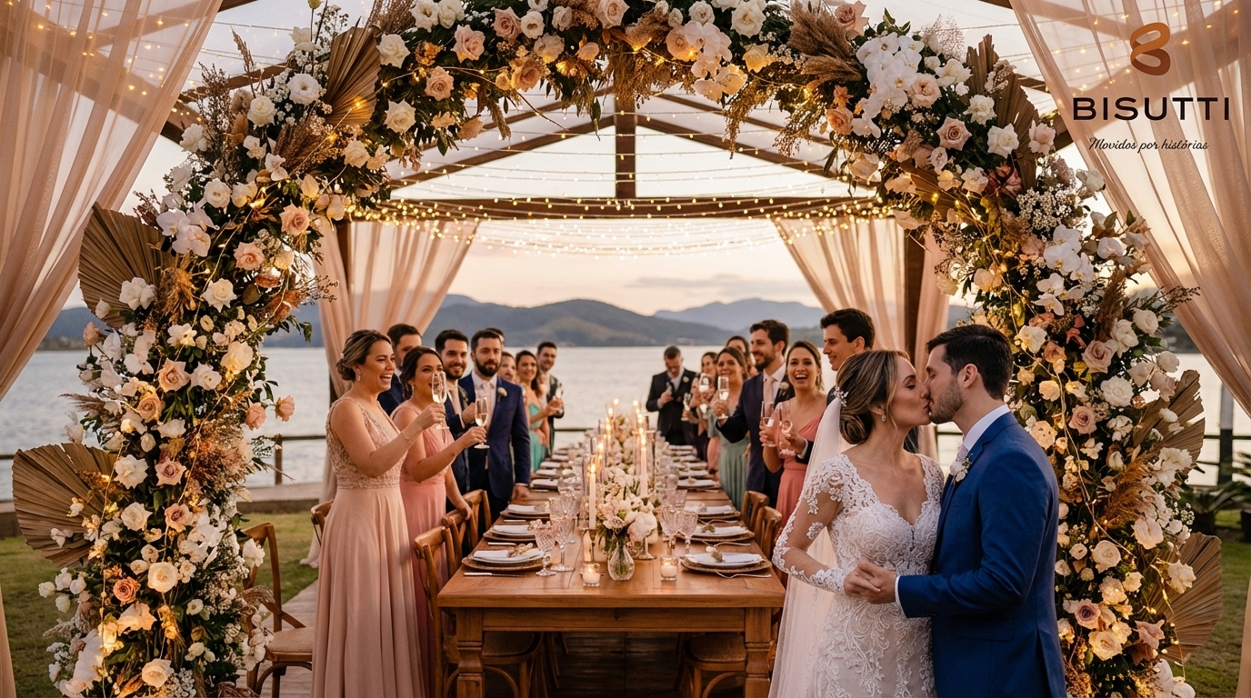 Destination wedding 2026: decoração personalizada/exclusiva