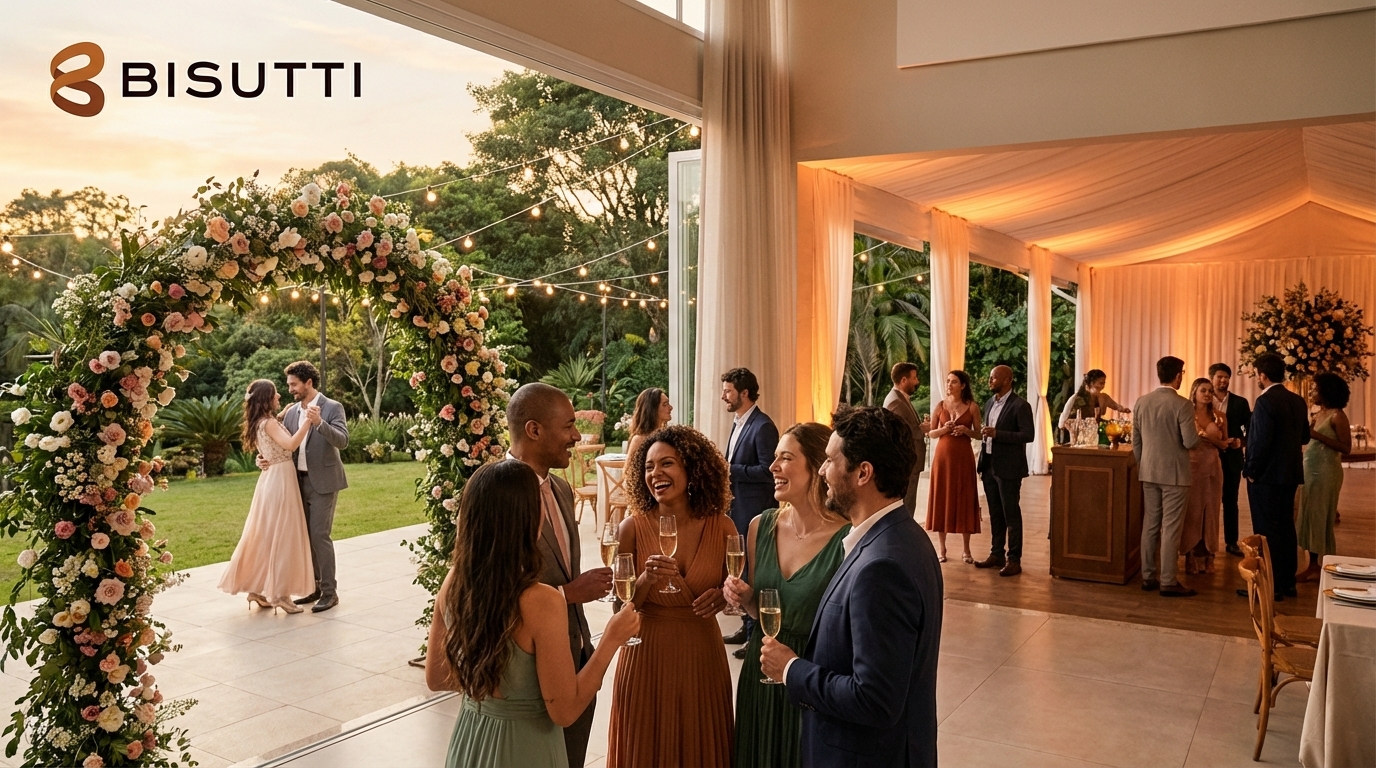 Espaços para eventos Bisutti: conheça os locais disponíveis