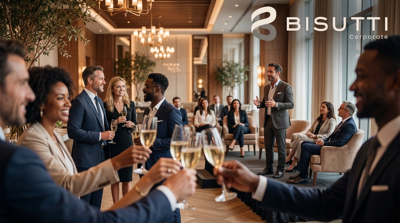 Como impressionar clientes em eventos corporativos de luxo