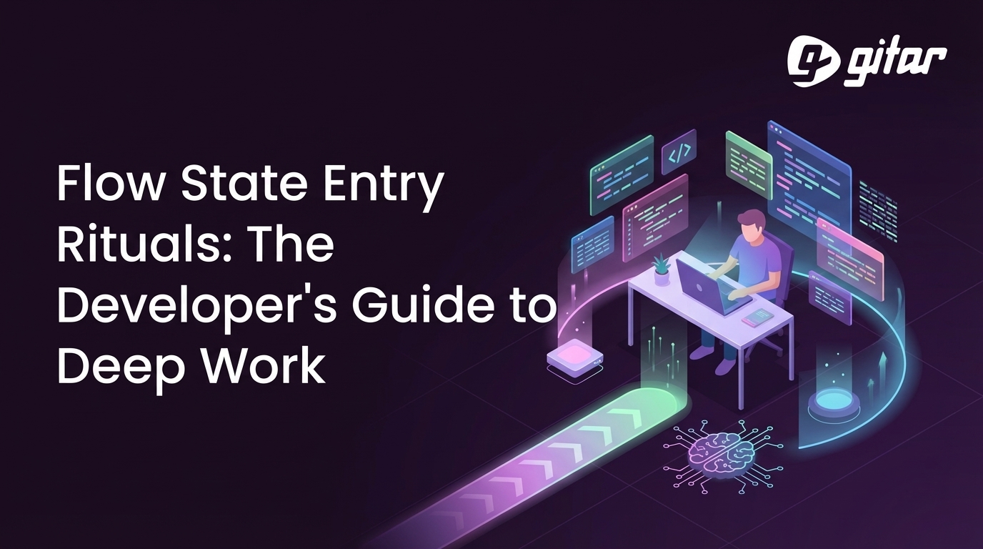 Flow State Entry Rituals: The Developer's Guide to Deep Work