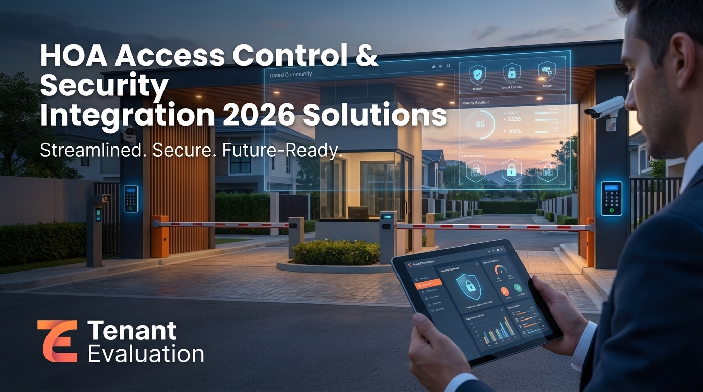 HOA Access Control & Security Integration 2026 Solutions