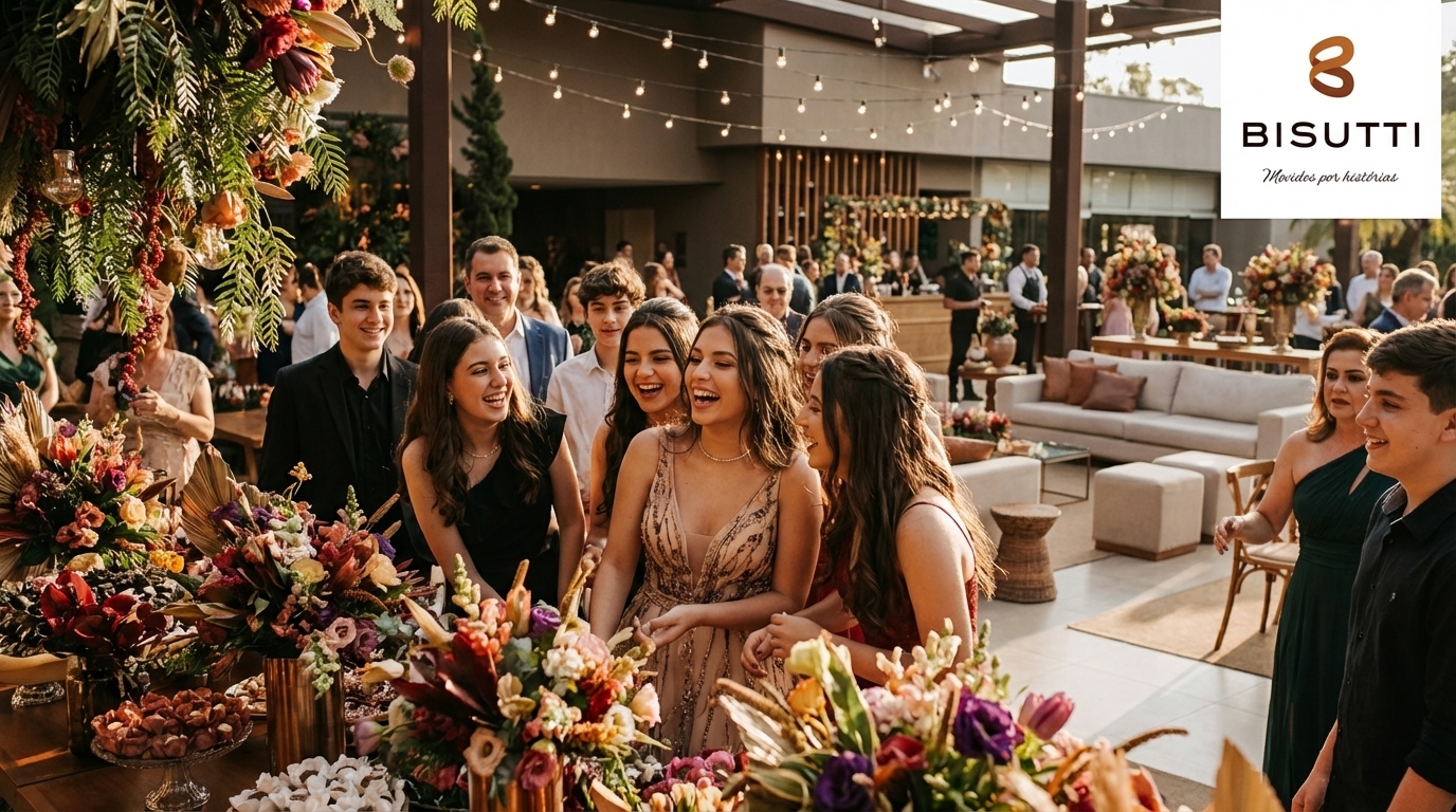 Festa de 15 Anos 2026: Decoração Exclusiva | Bisutti