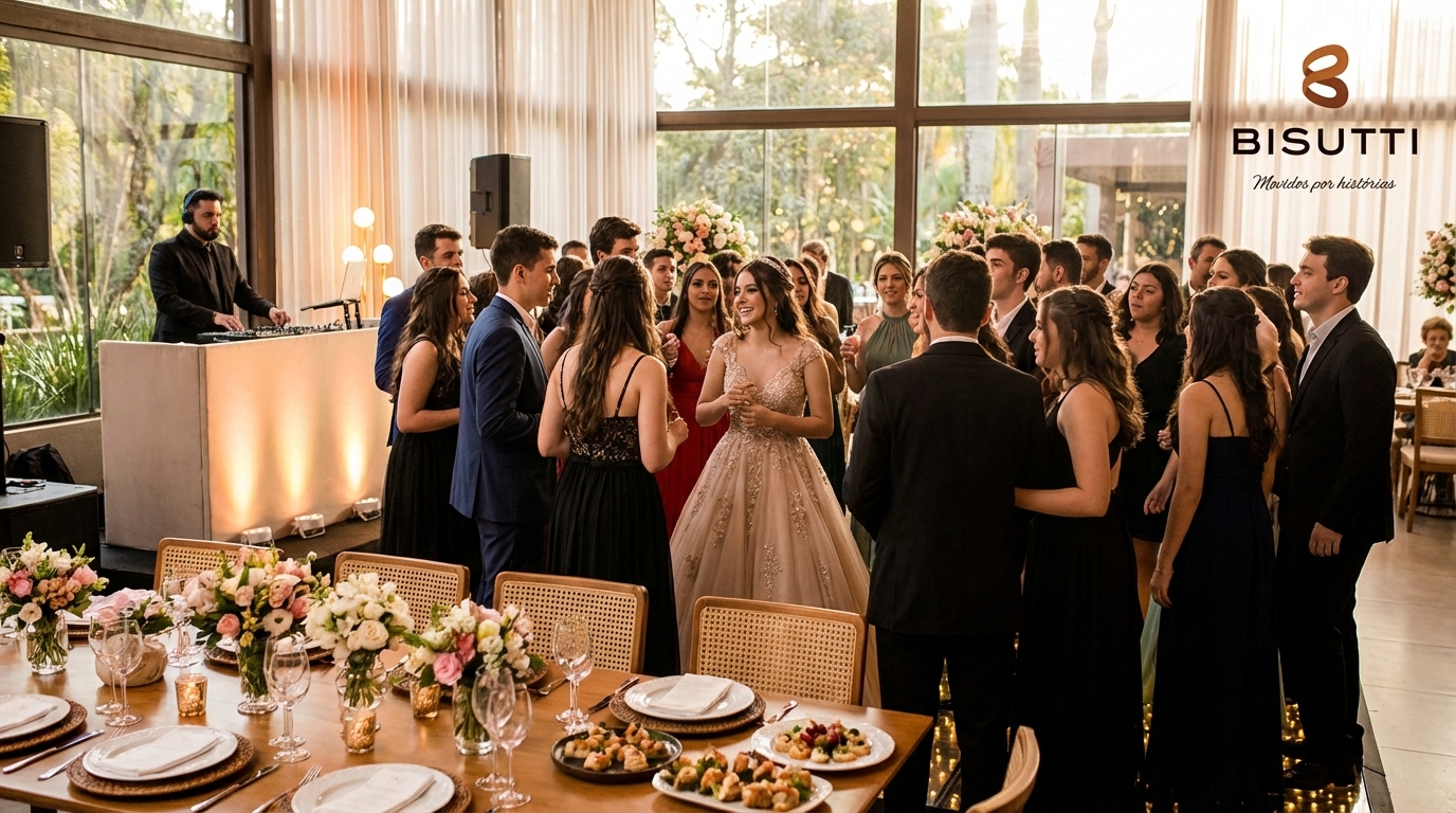 Como escolher o local para festa de 15 anos: guia da Bisutti