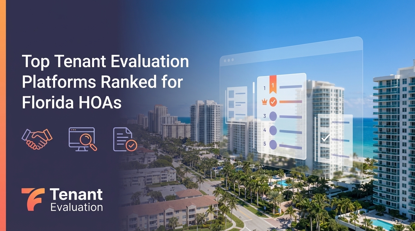 Top Tenant Evaluation Platforms Ranked for Florida HOAs