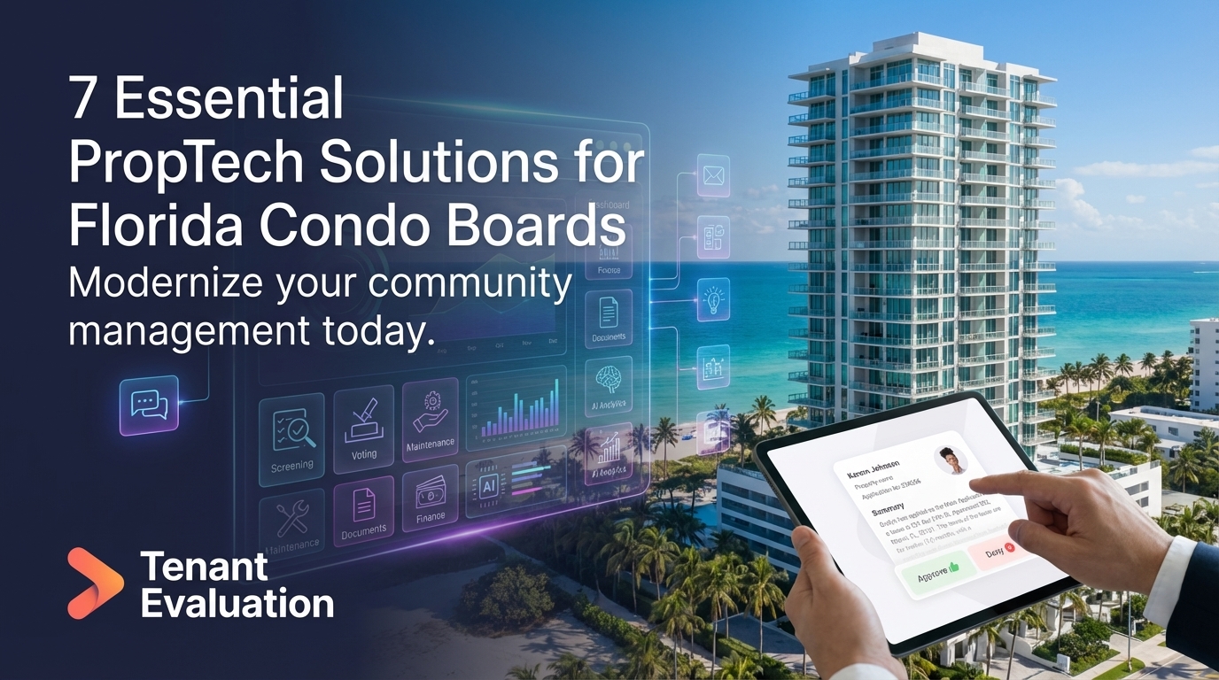 7 Essential PropTech Solutions for Florida Condo Boards