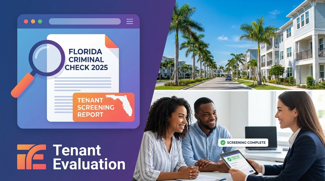 Criminal Background Checks for Renters: 2025 Florida Guide