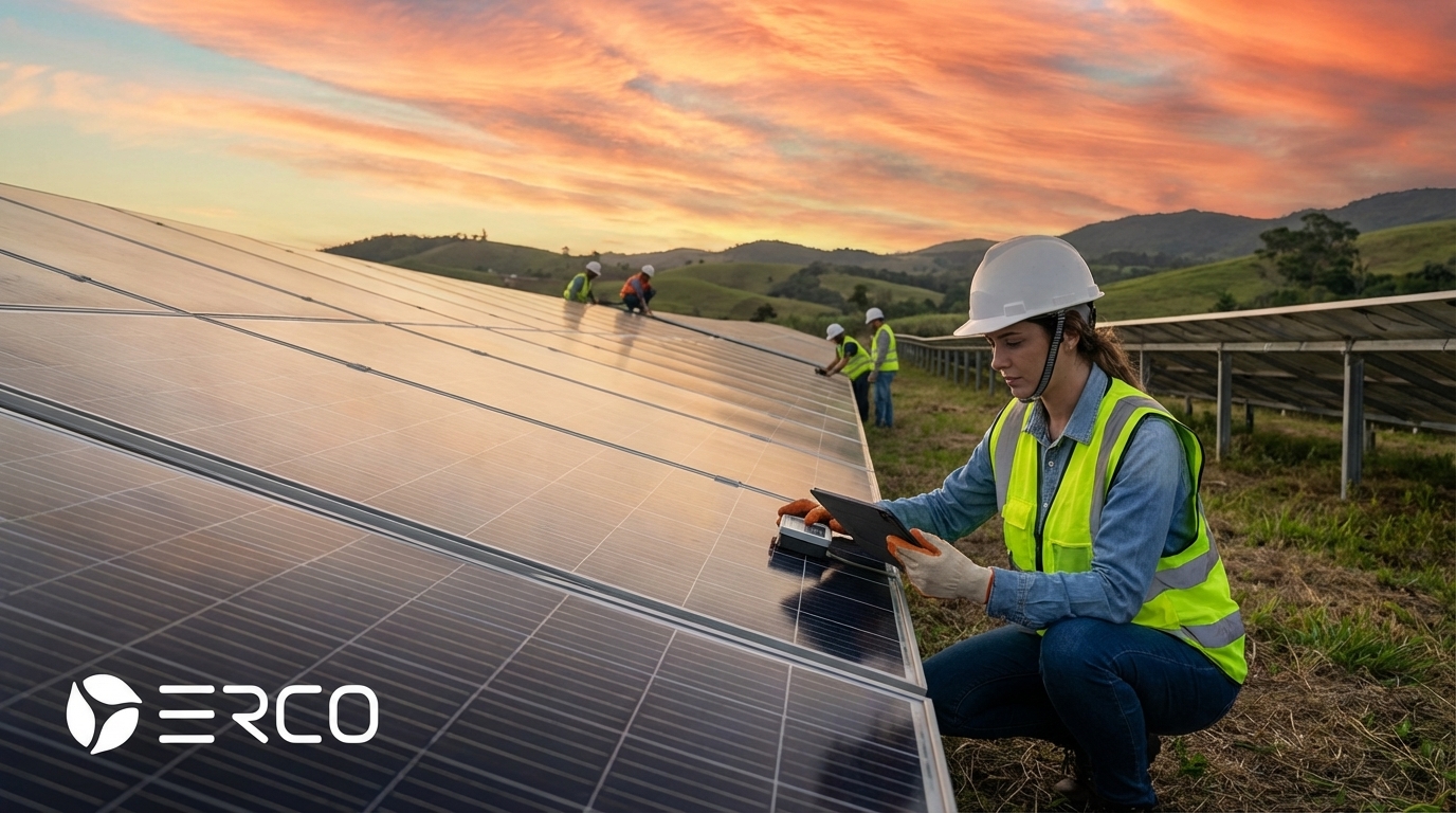 Contratos de Energía Inteligente con Paneles Solares C&I