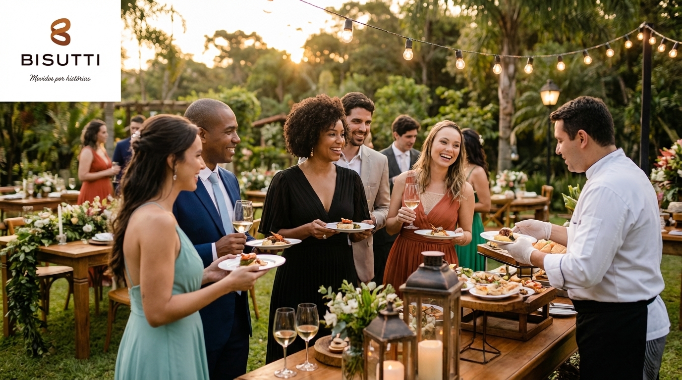 7 elementos cruciais para eventos com gastronomia de chef