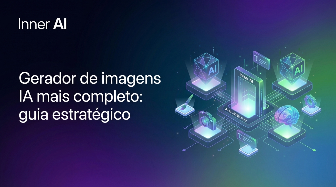 Gerador de imagens IA mais completo: guia estratégico
