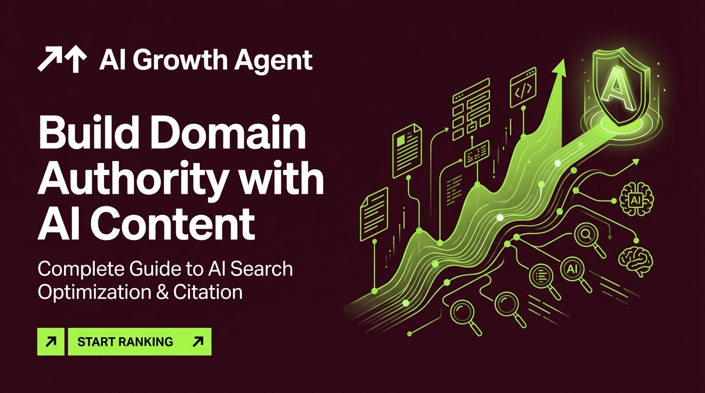 Build Domain Authority with AI Content: Complete Guide