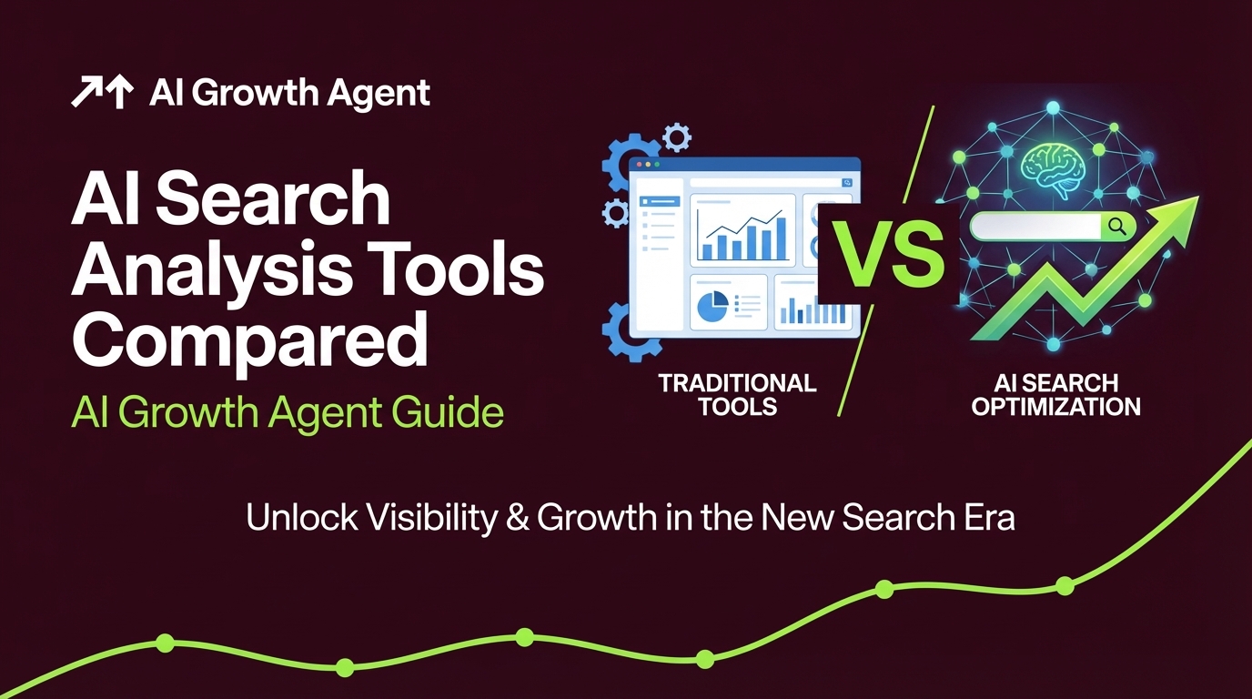 AI Search Analysis Tools Compared: AI Growth Agent Guide