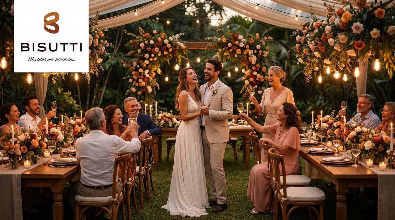 Bodas de Casamento Personalizadas 2026 | Guia Bisutti