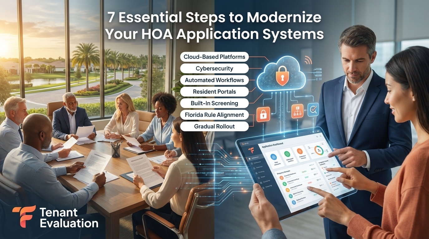 7 Essential Steps to Modernize Your HOA Application Systems