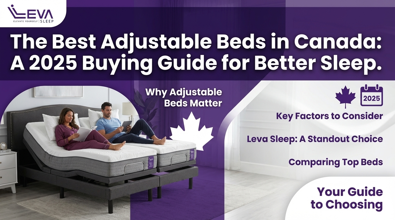 The Best Adjustable Beds in Canada: A 2025 Buying Guide for Better Sleep
