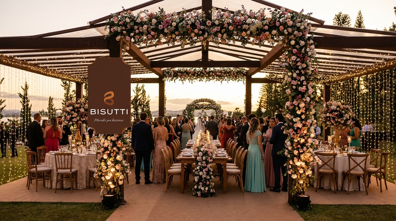 Decoração de bodas: gestão integrada vs vários fornecedores