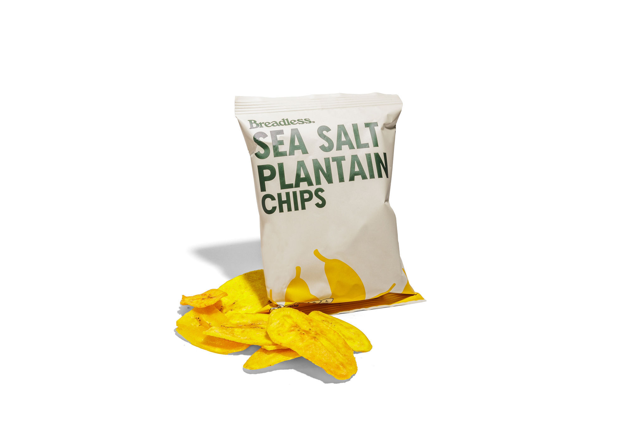 Breadless Sea Salt Plantain Chips: even if you need an afternoon snack, Breadless has healthy and tasty options