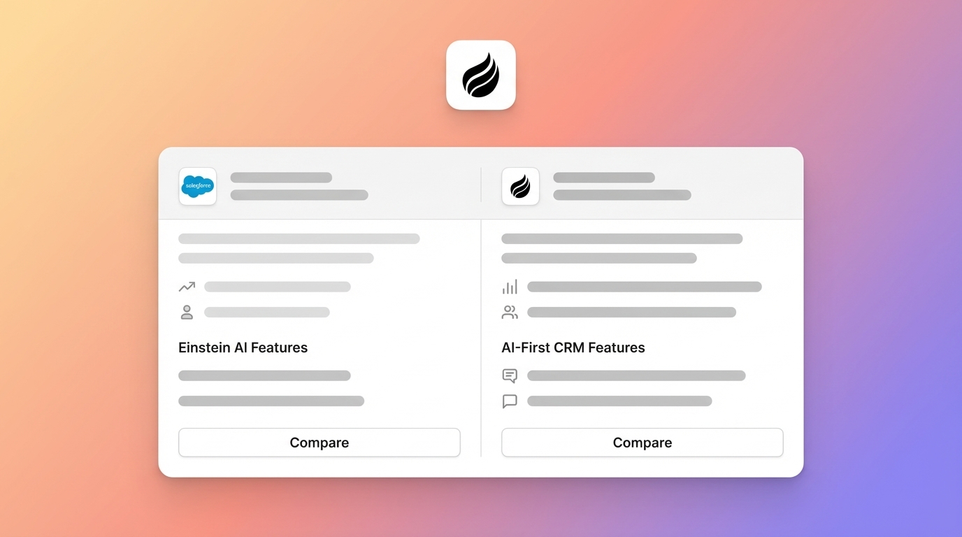 AI CRM Features: Salesforce Einstein vs Modern Solutions