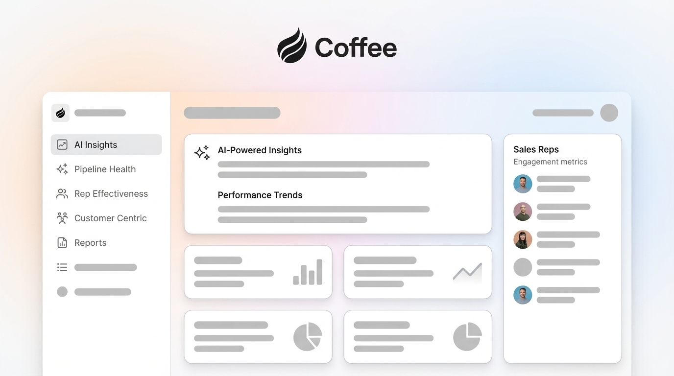 Sales Rep Performance Metrics Guide: AI-Powered Insights