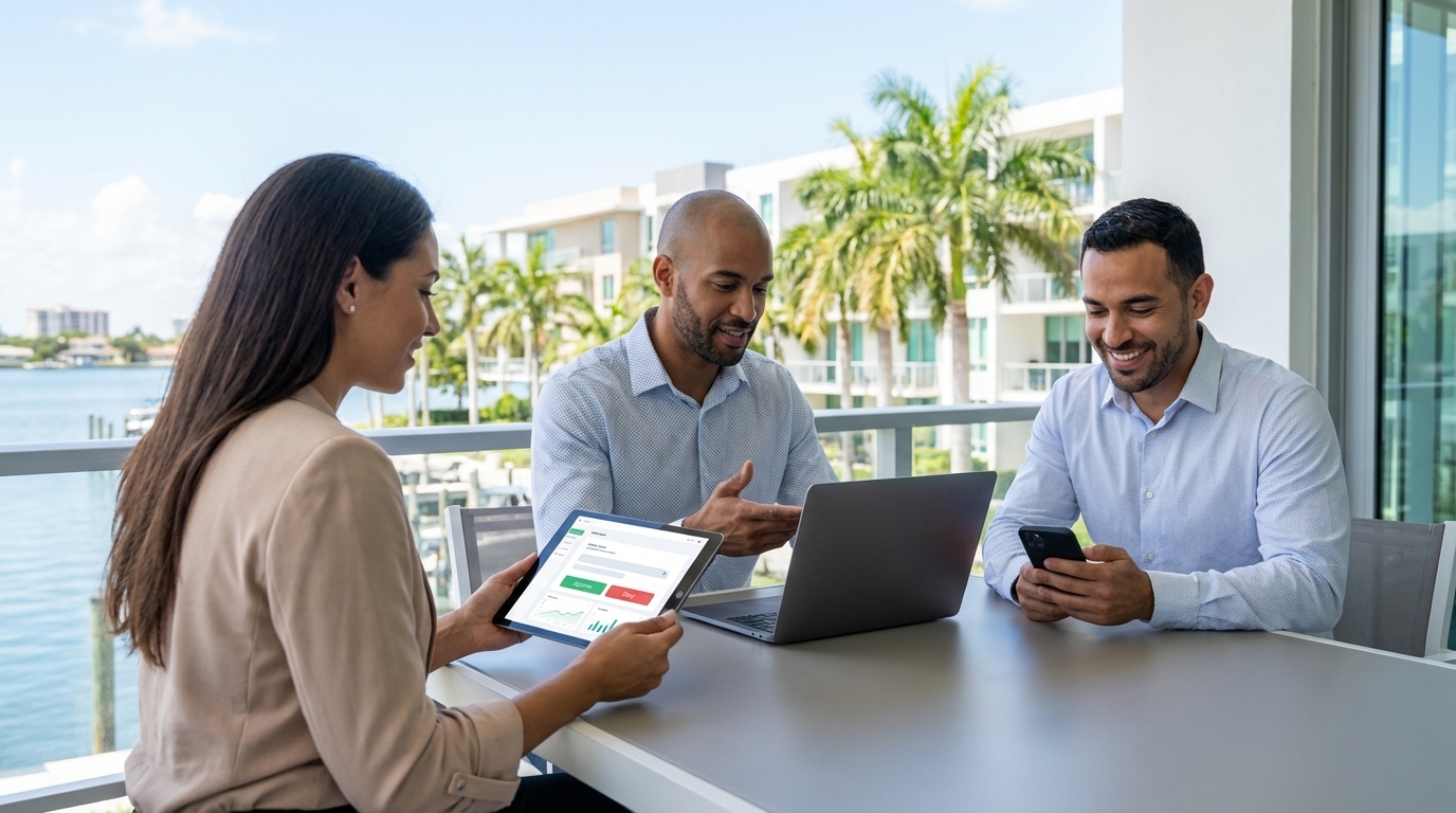 Board Member Approval Interfaces for Florida HOA Compliance