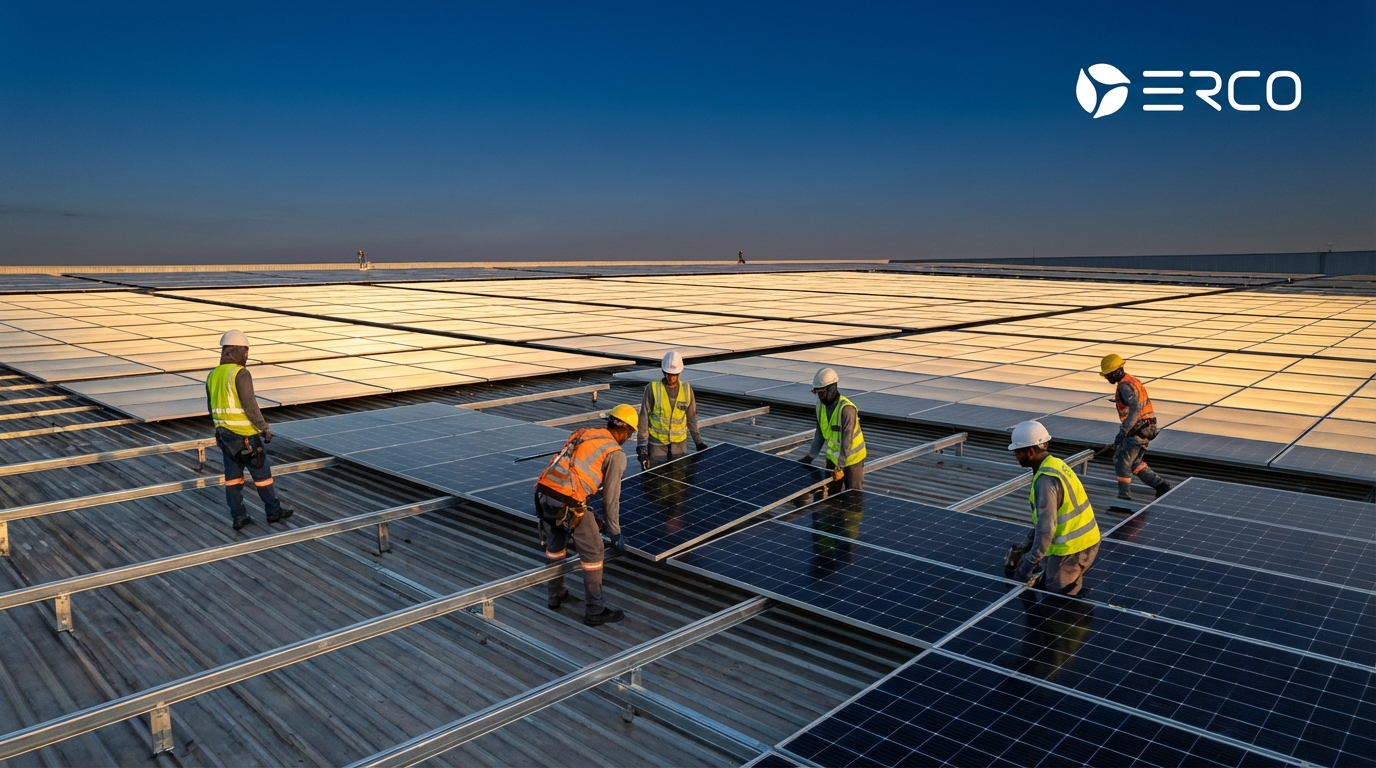 Sistemas de energía solar personalizados para empresas 