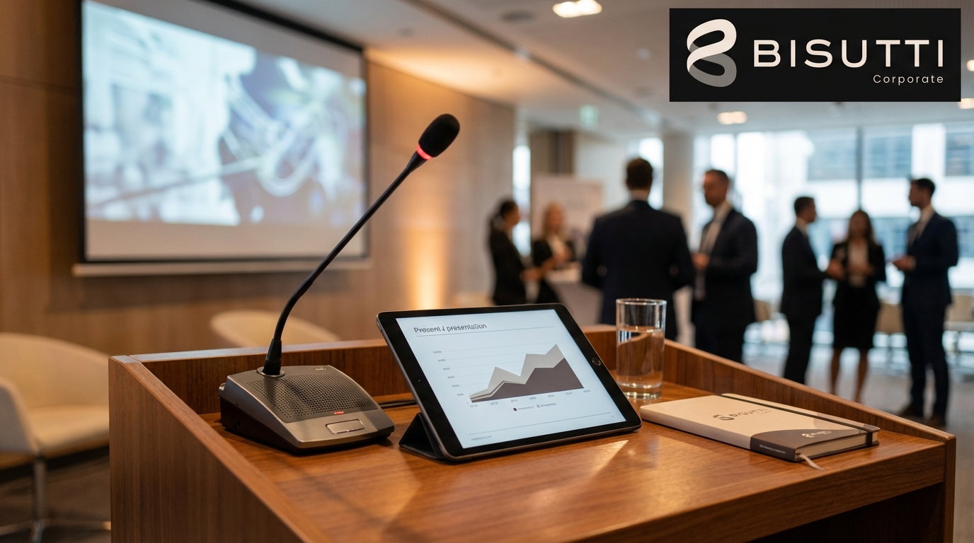 Eventos corporativos em São Paulo com tecnologia audiovisual