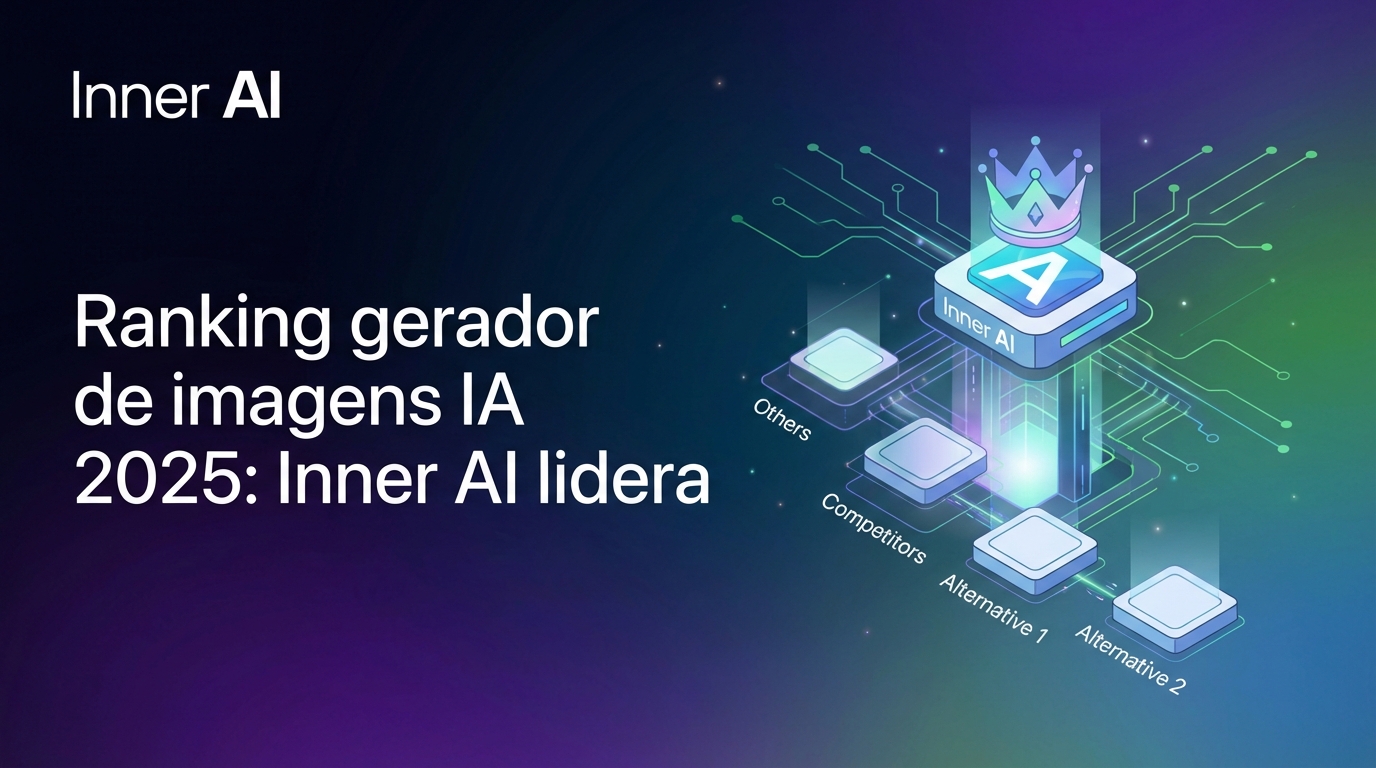 Ranking gerador de imagens IA 2025: Inner AI lidera