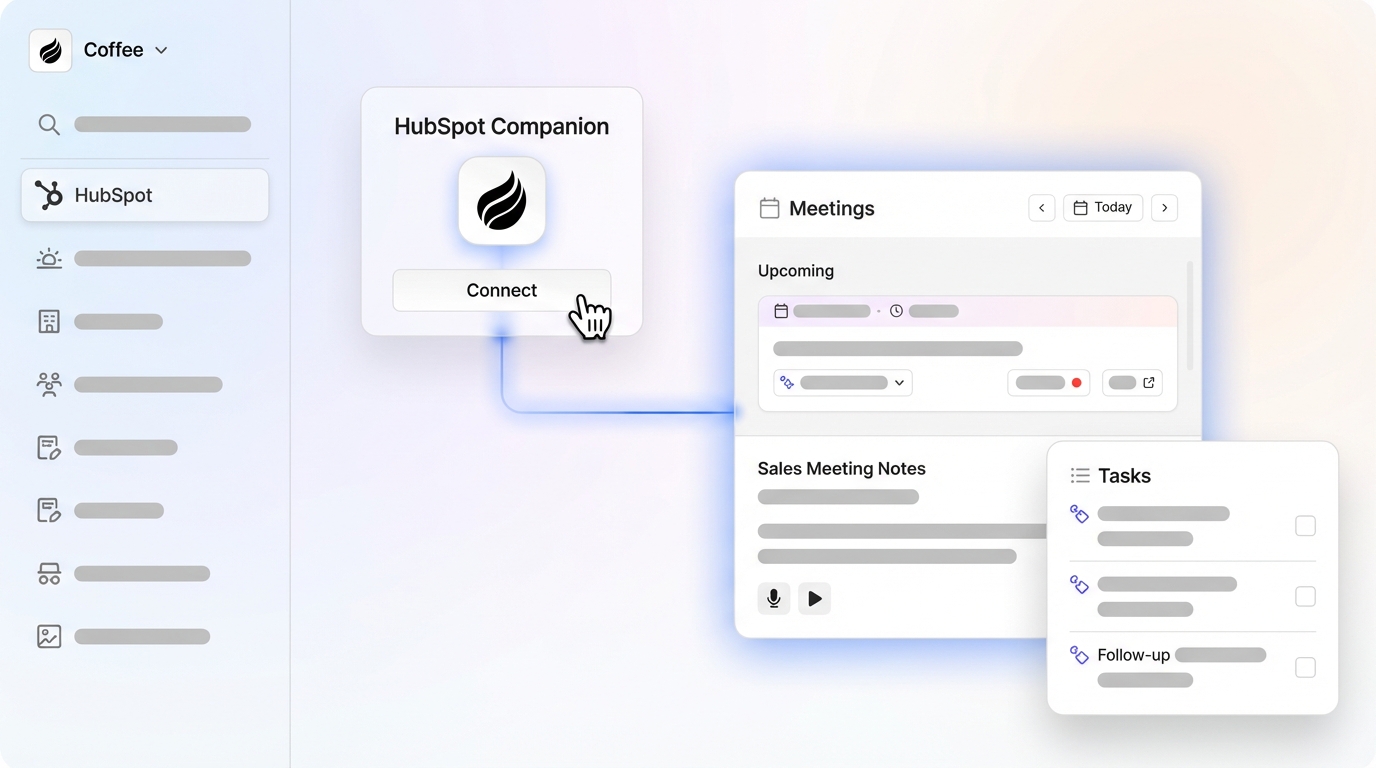 How to Automate Sales Meeting Notes in HubSpot Companion