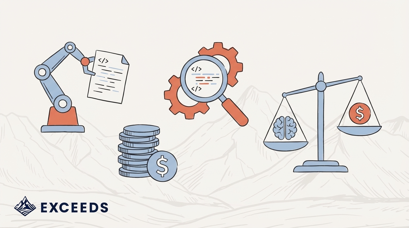 Cost of Ensuring Code Quality for AI-Generated Software