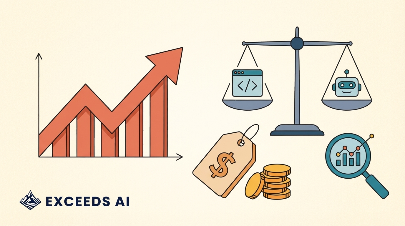 AI Coding Tool Pricing & ROI Metrics for Engineering Leaders