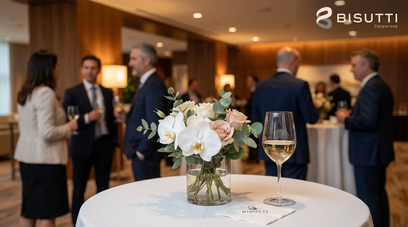 Ideias de decoração com flores para eventos corporativos