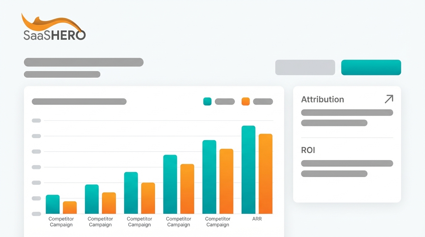 How to Track B2B SaaS Competitor Conquest Campaign ROI