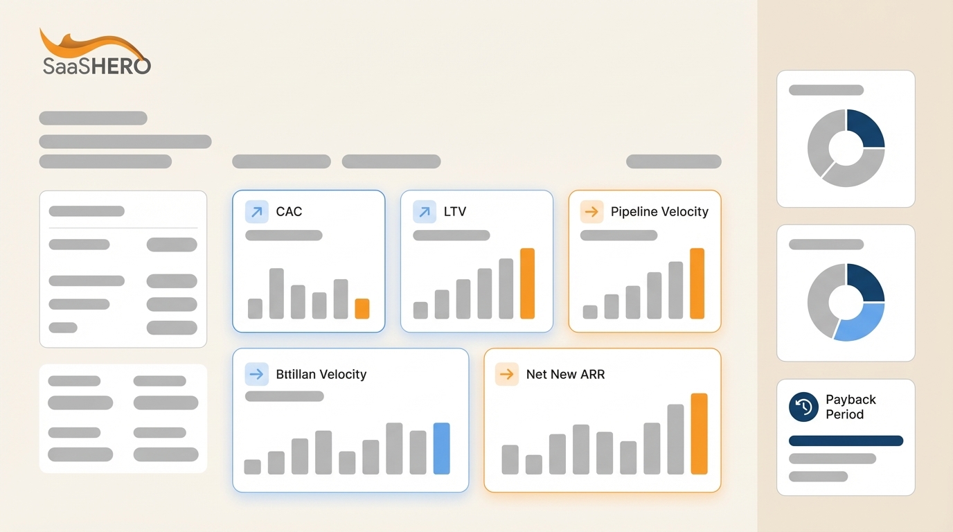 GTM Performance Metrics for B2B SaaS Implementation