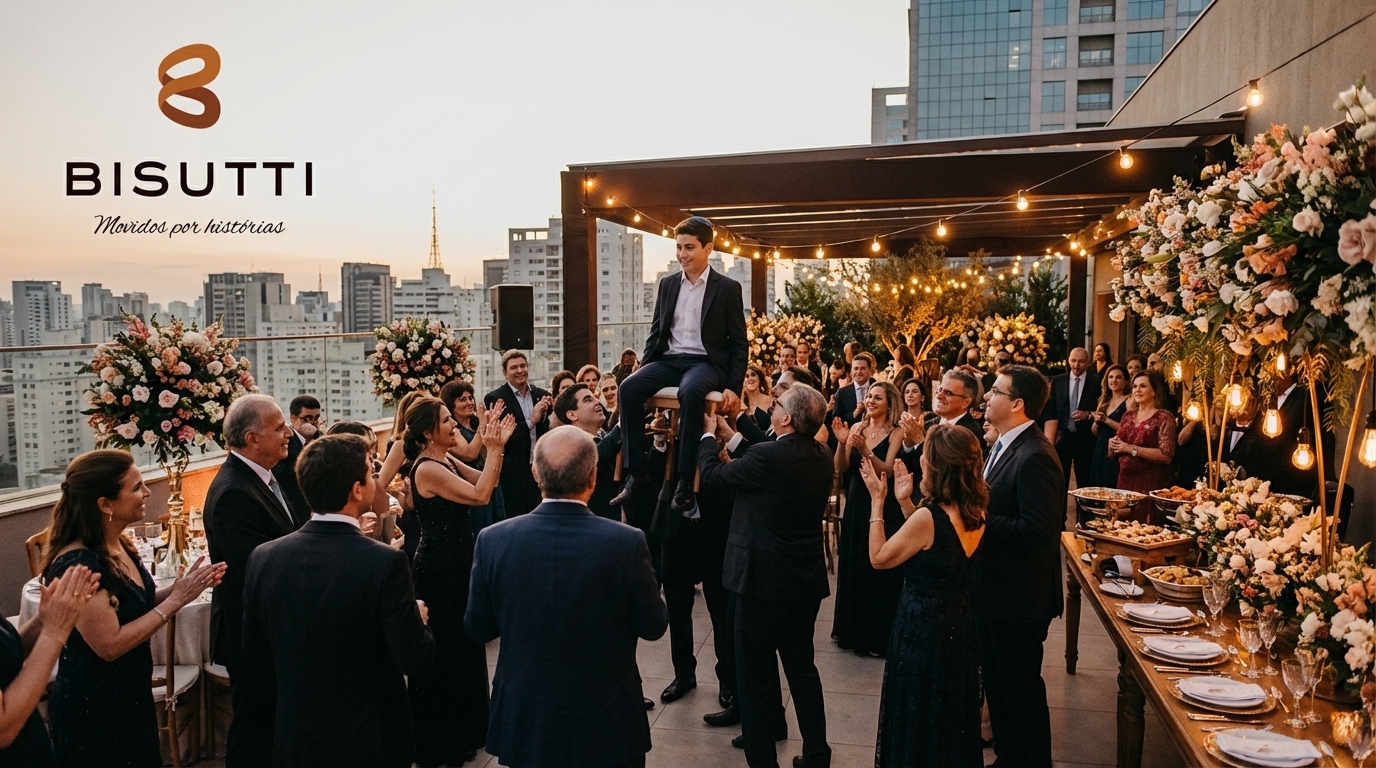 Como comparar espaços de luxo para bar mitzvah em SP