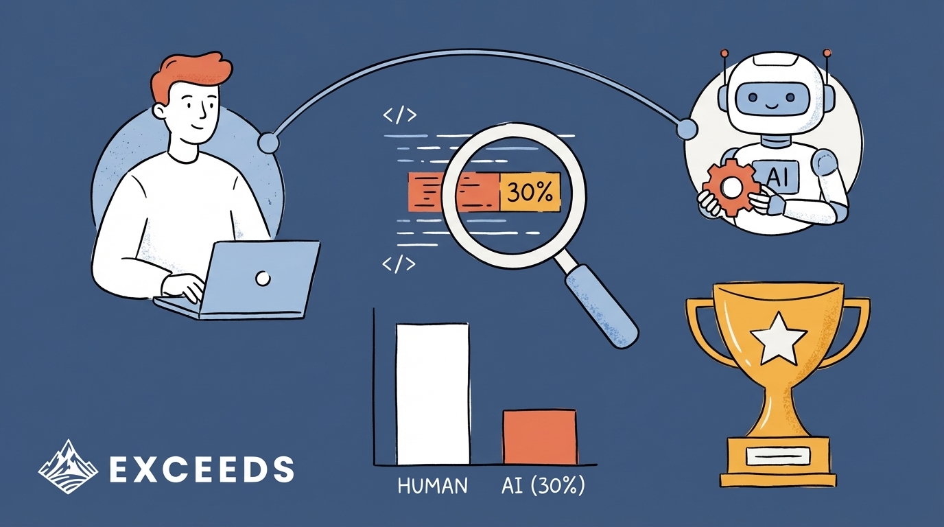 How to Measure 30% AI Contribution in Human-AI Teams