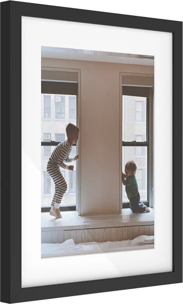 Luxe Wall | 11x14 frame | 8x10 print | Black