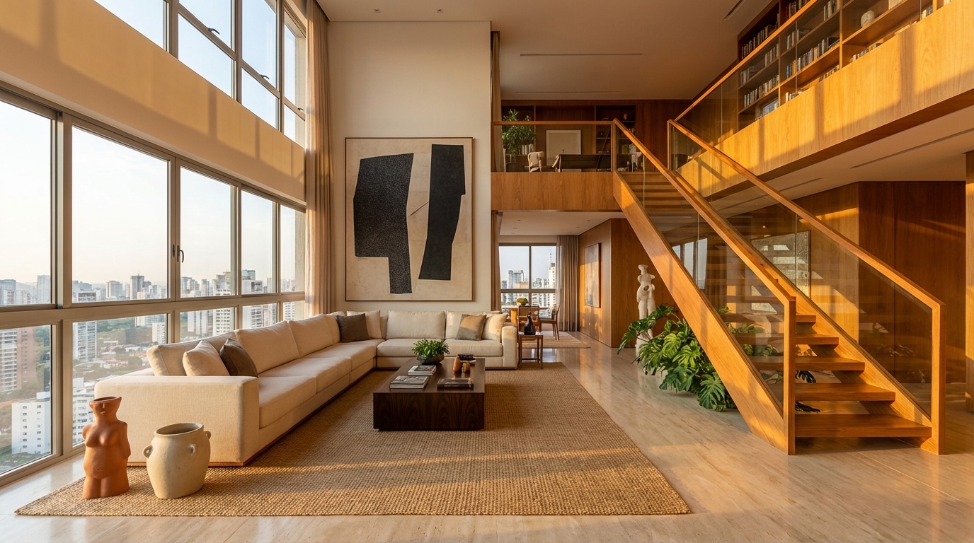 Melhores coberturas duplex de luxo em São Paulo 2026